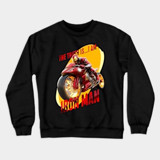 Iron hero biker Crewneck Sweatshirt